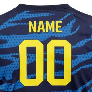 Maillot de baseball personnalisé pour hommes, sublimation, blanc, noir, rayures fines, col en V, uniforme d'équipe, respirant, OEM - Product Image 6