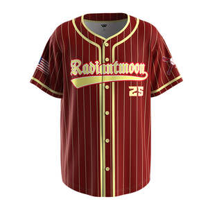 Ensemble de maillots de baseball personnalisés pour équipe, respirants, anti-humidité, pour l'été, vêtements de sport sublimés, uniforme de club - Product Image 2