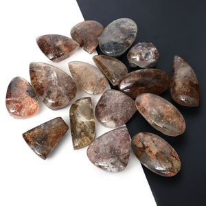 Colgantes de cristal de cuarzo natural en forma de gota para la fabricación de joyas, venta al por mayor - Product Image 5