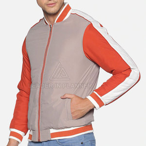 เสื้อแจ็คเก็ตบอมเบอร์ฤดูหนาวปี 2026 ผลิตจากโพลีเอสเตอร์ 100% สำหรับผู้ชาย สวมใส่สบายๆ ทรงโอเวอร์ไซส์ มีจำหน่ายแล้ว - Product Image 3