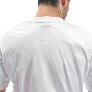 <b>Mens</b> <b>White</b> <b>Short</b> <b>Sleeve</b> T <b>Shirt</b> Crew Neck Plain Daily Basic Tee Solid Color Relaxed Fit Everyday Top Lightweight <b>Men's</b> - Product Image 5