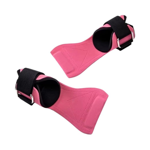 Guantes de Neopreno Rosa sin Dedos con Correa Ajustable para la Muñeca para Ejercicio, Guantes de Alta Calidad con OEM - Product Image 5