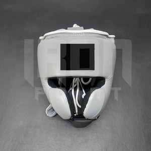 Protège-têtes de boxe personnalisables en cuir de vachette de qualité supérieure, à lacets, avec rembourrage épais à 4 couches, poignées anti-humidité pour l'entraînement - Product Image 6