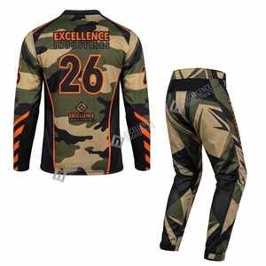 Conjunto de Pantalones y Jersey de Motocross de Camuflaje para Hombre de Alta Calidad, Manga Larga, Secado Rápido, para Todas las Temporadas, Ropa de Carreras de Motocicleta - Product Image 3
