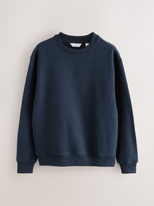 <b>Men</b> Custom Crewneck Pullover <b>Sweatshirts</b> Cotton Digital Printing Regular Sleeve Autumn Knitted Loose Fit - Product Image 6