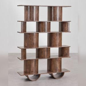 Estantería de Madera Flin de 180 cm, Modelo Vandana Terra Mira - Product Image 4