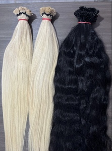ผมต่อแบบ I-Tip ขายส่ง ผมอินเดียแท้ 100% เรมี่ ร็อว์ อิติป เกรดดับเบิ้ลดรอน สีบลอนด์ ผมเวอร์จิ้นแท้ ผมต่อแบบ I-Tip ผมแท้ - Product Image 2
