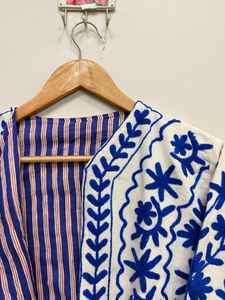 Suzani Embroidered <b>Jacket</b> Handmade Embroidered <b>Jacket</b> Winter Warm <b>Jacket</b> Women <b>Jacket</b> <b>Hippie</b> <b>Jacket</b> Wholesale From India - Product Image 4