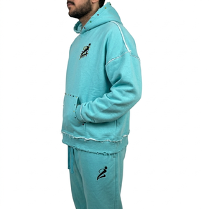 ชุดวอร์มลำลองแบบสวมใส่สบายสำหรับผู้ชายไซส์ใหญ่  ชุดออกกำลังกายสำหรับวิ่ง ฟิตเนส และการฝึกซ้อม - Product Image 6