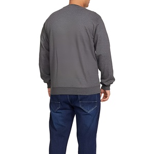 Sudadera de Cuello Redondo Extra Grande para Hombre de Alta Calidad con Logotipo Personalizado, Sudadera Informal de Algodón y Felpa, Ropa Urbana OEM - Product Image 5