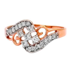 แหวนเพชรแล็บโกรว์ด์ทรงคลาสสิกสำหรับผู้หญิง ฉลองครบรอบ 14K ทองคำแท้ ทรงกลมเจียระไนบริลเลียนท์ รับรองโดย IGI & INGEMCO ขายส่ง - Product Image 1