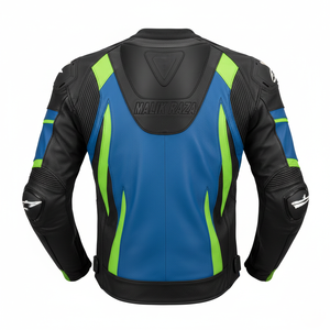 Chaqueta de Motociclista de Cuero Blindada con Certificación CE de MALIK RAZA |   Cuero Vacuno de 1.2 mm Antiabrasión |   Equipo de Protección Profesional para Seguridad - Product Image 6