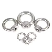 Tuercas/Atornillos de elevación M3 M4 M5 M6 M8 M10 M12 de acero inoxidable 304 mecanizados por CNC para ojales de anillo y ganchos - Product Image 3