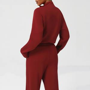 Ensemble de survêtement décontracté pour femmes, à capuche, 2 pièces, sweat-shirt et pantalon de survêtement chauds pour l'hiver, pour le jogging, la course à pied, la salle de sport - Product Image 4