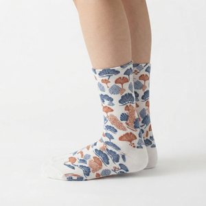 Chaussettes courtes pour femmes, premium, 100% coton, été, confortables, athlétiques, respirantes, sublimées, longueur cheville - Product Image 3