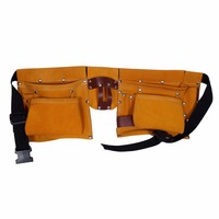 Bolsa de transporte para cinturón con múltiples bolsillos, organizador de herramientas para herramientas de técnico, herramienta de transporte, cinturón de cintura, técnico de almacenamiento