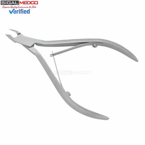 SIGAL MEDCO Cortacutículas con resorte de alambre, tijeras de manicura, removedor de piel muerta, alicates de pedicura para un cuidado eficaz de los dedos - Product Image 4
