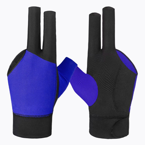 Gants de billard Geo Brothers respirants, légers, à bas prix, à deux doigts, pour le snooker, le billard américain, de haute qualité, avec logo personnalisé, protection UV - Product Image 5