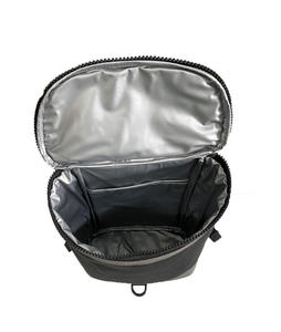 Heavy Duty Canvas Bucket <b>Backpack</b> for Men Lightweight Cylindrical Utility Rucksack with Top Zipper Closure <b>student</b> bag schoolbag - Product Image 6