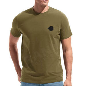 เสื้อยืดผู้ชายพรีเมียมแบรนด์ส่วนตัว ราคาถูก ผ้าฝ้าย 100% ทรงหลวม พิมพ์ลาย - Product Image 5