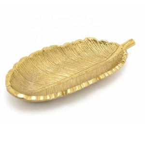 Bandeja de exhibición de aluminio para joyas y adornos, con diseño de pluma plateada, superventas - Product Image 6