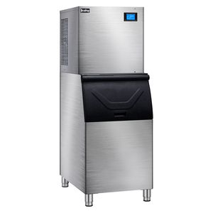 Macchina Professionale per Produzione Ghiaccio in Acciaio Inox per Cucine Commerciali, 550 lbs/24H, Contenitore di Stoccaggio da 265 lbs - Product Image 4