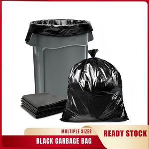 <b>Large</b> Black Garbage Bag/Premium Quality Domestic <b>Bin</b> Bag/Extra Strong Trash Bag/Dustbin bags - Product Image 2
