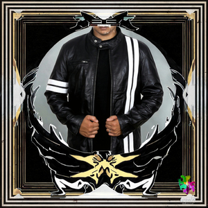 Fashionable Trend High Quality Slim-Fit Zip Fastening Winter Stand Collar Eco-Friendly Breathable <b>Genuine</b> Sheep Skin Front - Product Image 3