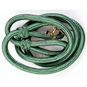 Factory Plain Whistle Cord Lanyards for Promotion & Security Uniform Whistle Cords Supply with <b>Chrome</b> / Gold <b>Hook</b> - Product Image 3