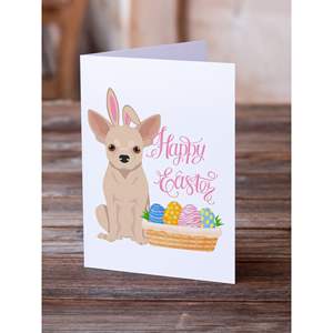 การ์ดอวยพรเทศกาลอีสเตอร์ชิวาวากวางแปลกๆขนาด8 A7ขนาด5x7การ์ดเปล่าพร้อมซอง - Product Image 2