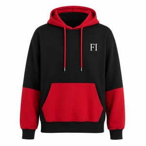 Sweat-shirts à capuche oversize personnalisables pour hommes, en molleton de coton épais, avec poche avant et cordon de serrage, respirants, style streetwear, USA - Product Image 5