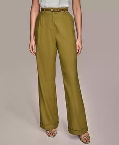 Pantaloni larghi da Donna in misto lino | Donna Karan New York - Product Image 1