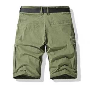 Shorts Cargo Homme en Coton à Taille Élastique, Multi-Poches, Personnalisables, Écologiques, Séchage Rapide, Commande en Gros, OEM – Approvisionnement Direct Usine - Product Image 2