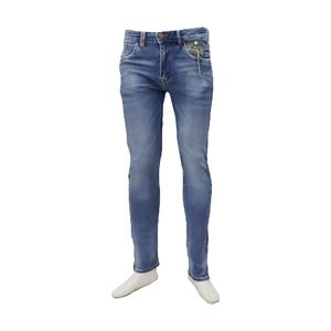 Jeans formels pour hommes grande taille en gros, logo personnalisé, design brodé, anti-boulochage, respirant, en coton denim, fermeture éclair - Product Image 6