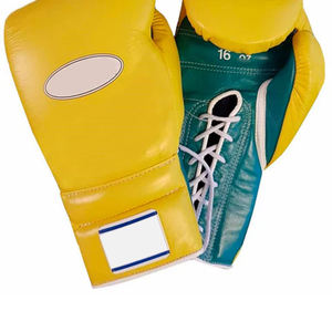 Guantes de Boxeo Profesionales de Nuevo Diseño, de Cuero Genuino, para MMA, Muay Thai, Sparring, Kick Boxing, Elásticos y que Absorben la Humedad - Product Image 3