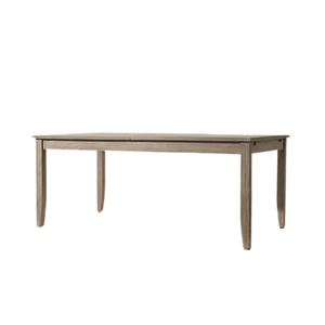 Mesa de Comedor Extensible Contemporánea para Exteriores, Madera de Teca Sólida, Mecanismo de Extensión Tipo Mariposa para Jardín y Resort - Product Image 1