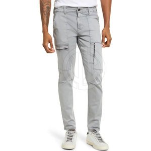 New Men's Straight Mid-Rise Lightweight Eco-Friendly Breathable Casual Cargo Pants for Outdoor Use-High Quality - Product Image 2