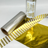 Cinta de Resina Metálica Brillante Dorada/Amarilla/Roja/Azul/Verde Compatible con Impresoras de Códigos de Barras Zebra TTR, Precio de Fábrica