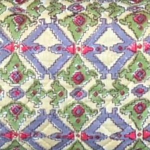 Luxury Jaipur Hand Block Printed Travel Pouch Set Quilted Cotton Cosmetic Organizer Waterproof Washable <b>Storage</b> Bags Daily Use - Product Image 4