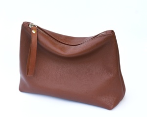 Bolsas de Cosméticos de Cuero Negras de la Mejor Calidad, con Cierre, Resistentes al Viento, Impermeables y a Prueba de Agua - Product Image 3