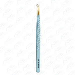 Pinzas de extensión de pestañas hechas a medida al por mayor, pinzas de pestañas de acero inoxidable asequibles con tamaño y logotipo personalizables - Product Image 4