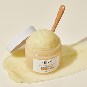 [NEERG] Masque lavant apaisant Potenol pour peaux sensibles avec panthénol et masque facial apaisant en gel - Product Image 4