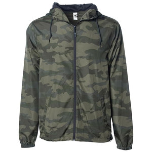 Veste coupe-vent camouflage streetwear, vente en gros, grandes tailles - Product Image 1