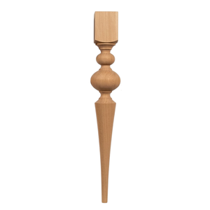 Custom Made Solid Wood Furniture Legs <b>for</b> Kitchen Islands Cabinets Dining Tables and Interior Wooden Support Applications - Product Image 1