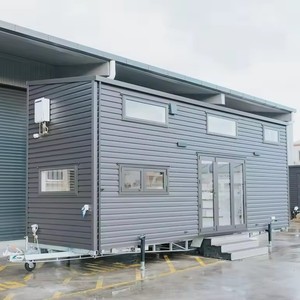 Steel Structure Modern Container Travel House Prefabricated Modular Mobile Home Cabin Portable Trailer Living <b>Unit</b> Kitchen - Product Image 2