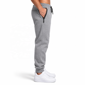 Men's Cotton Blend Jogger Pants Drawstring Elastic Waist Flat Front Midweight Casual Sport <b>Trousers</b> <b>Pockets</b> Quick Dry Breathable - Product Image 3