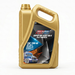 Huile moteur diesel semi-synthétique haute performance Atlantic Top Fleet SAE 15W-40 API CI-4 ACEA E7 A3/B4 |   Essence Turbo Universelle - Product Image 1