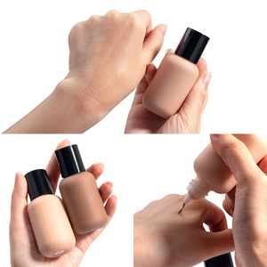16 Shades Matte Liquid <b>Foundation</b>, Long-Lasting Oil-Control Full Coverage Travel Size Mini <b>Foundation</b> Bottle - Product Image 5