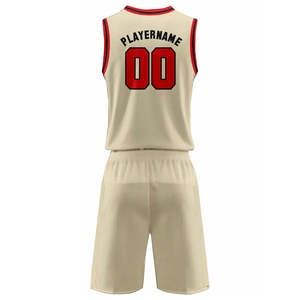Training And Sport Wear Basketball Uniform In Solid Color Best Supplier Factory Made Basketball Uniform Sets - Product Image 4