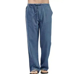 Custom 100% Cotton Washed Straight Leg Loose Blue <b>Jeans</b> Retro Fashion Casual Leg Wide Trendy <b>Jeans</b> for Women - Product Image 6